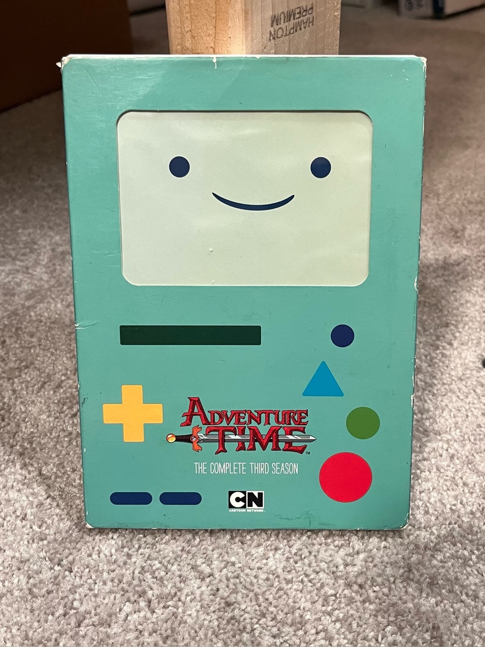 ADVENTURE TIME: THE COMPLETE THIRD SEASON (DVD) Tested And Working